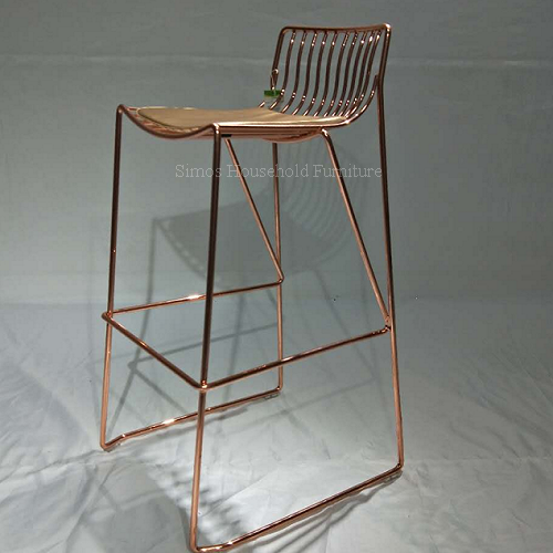 copper-wire-bar-stool