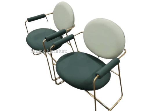 Mid-Century Style Louis Ghost Chair Steel Armchair
